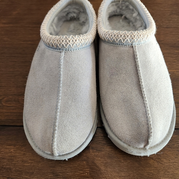 UGG Soft Blue Tasman  Slippers - Picture 1 of 7